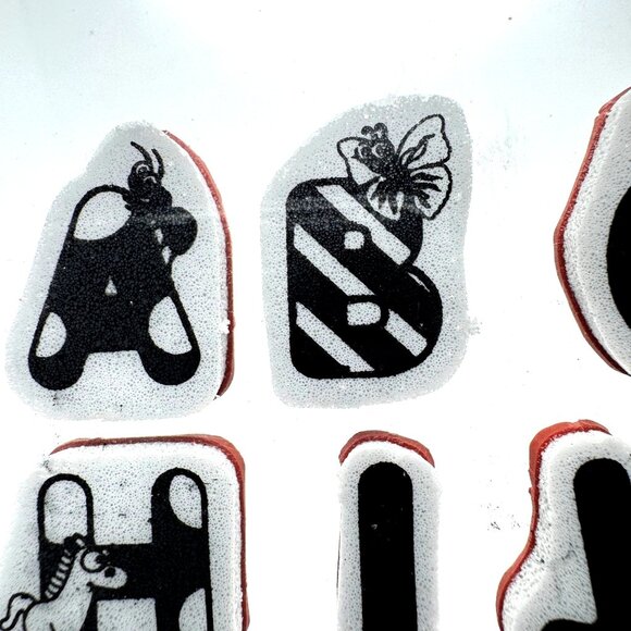 Fun Stampers Journey Full Alphabet Animal Rubber Stamps Crafting Card Making - Picture 4 of 10